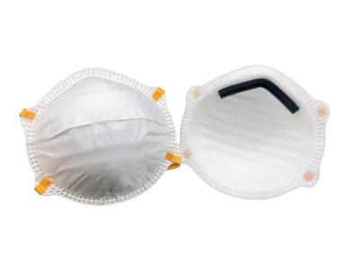 China Comfortable Disposable Dust Respirators , FFP2 Mask Asbestos Smooth Breathing for sale