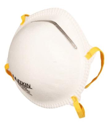 China Adjustable Nosepiece FFP1 Dust Mask Environmentally Friendly With Soft Nose Foam for sale