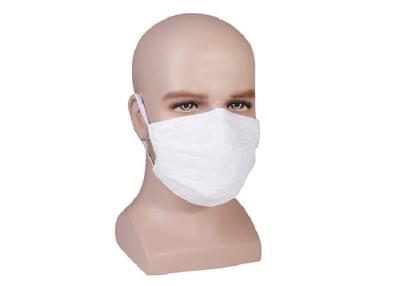 Cina Il colore bianco comodo Earloop eliminabile della maschera di protezione di 3 pieghe della prova della polvere protezione la maschera in vendita