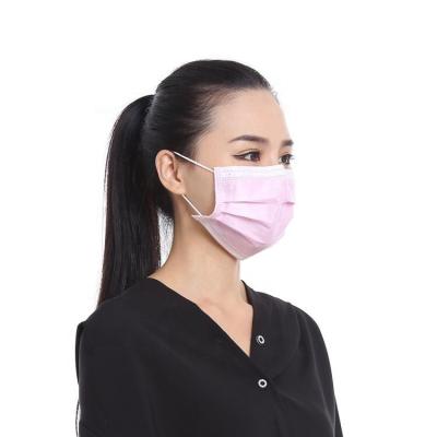 Cina Inquinamento non tessuto eliminabile respirabile della maschera della maschera di protezione 3ply Earloop anti in vendita