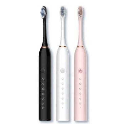 China Teeth Cleaning Silicone Electric Toothbrush Holder U Shape Ultrasonic Children Rotating Electric Toothbrush for sale