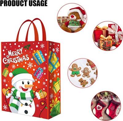 China Wholesale Portable Grocery Bags Handled Tote Bags Reusable Gift Bags Bolsas Para Regalo Grocery Bolsas Halloween Best For Shopping for sale