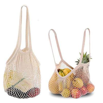 China Portable Reliable Goods High Quality Custom Mesh Bags For Fruits And Vetables Packaging Sack Cotton Net Bag Fruit Bags For Shopping for sale