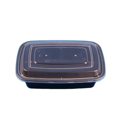 China MeiyangF1125 Rectangle Microwavable Containers MeiyangF1125 Eco-Friendly Plastic Disposable Microwave Bento Lunch Box For Food Packaging for sale