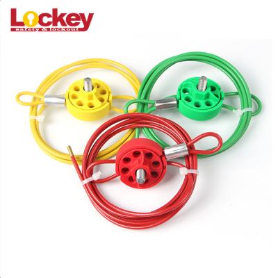 China Universal Cable Lockout Device Master Lock Cable Lockout  Cable Dia. 3.8mm Length 2m for sale