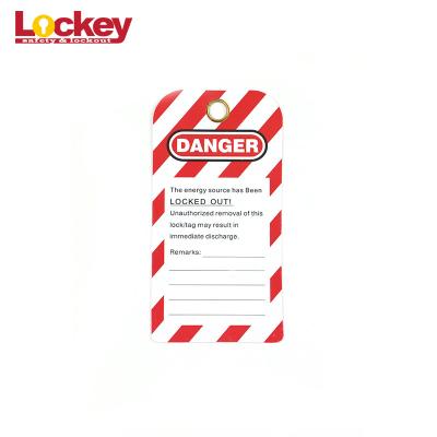 China Safety Warning Scaffold Safety Tags Isolation Safety Custom Lockout Tagout Tags for sale