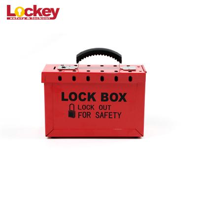 China Brady Group Loto Lock Box Lockout Key Box Spraying Plastic Treatment Surface for sale