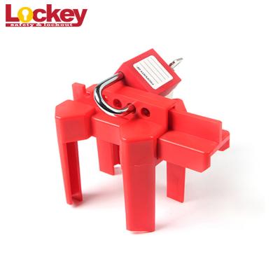 China Lockey Loto ABS Industrial Adjustable Ball Valve Lockout With CE ABVL01 for sale