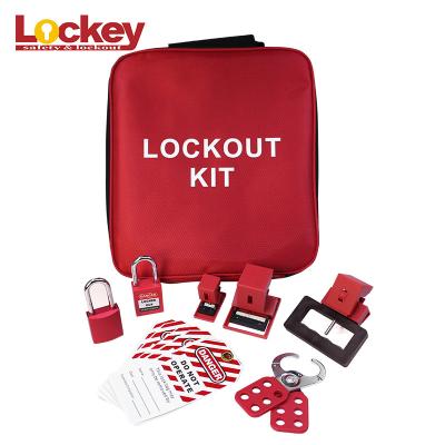 China Industrial Loto Locks Safety Lockout Kit / Combination Personal Lockout Kit for sale