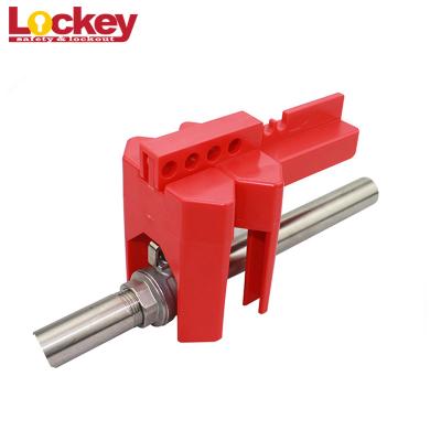 China Polypropylene Adjustable Ball Valve Lockout Device Safety Handle Tagout Locking Device for sale