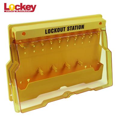 China Combination Management Tagout Safety Lockout Station With Safety Lockset for sale