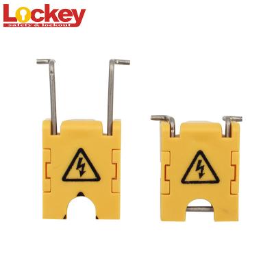 China Plastic Miniature 4mm Circuit Breaker Lockout Device for sale