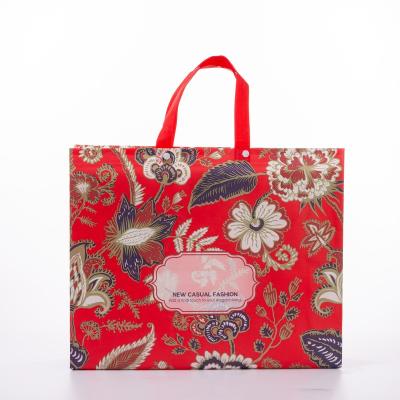 China Recyclable Portable Printed Color Gift Bag for sale