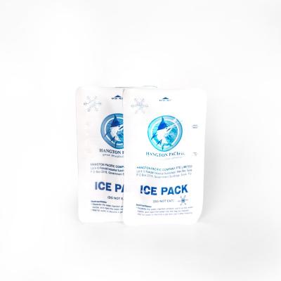 China Waterproof Custom Eco - Friendly Medical Ice Pack Fruit Meat Frozened Food Fresh Packaging Ice Bag for sale