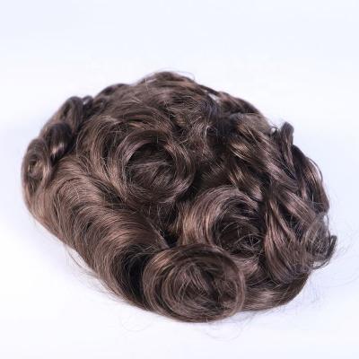 China 100% High Quality Hair Piece Hairpiece For Man Afro Wave Hair Toupee Customized Wigs for sale