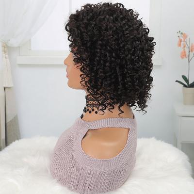 China Hd New Virgin Water Wave Human Hair Bob Wigs Sheer Unprocessed Short Bob Lace Frontal Wigs Deep Wave Luxury Brazilian Curly Shorts for sale