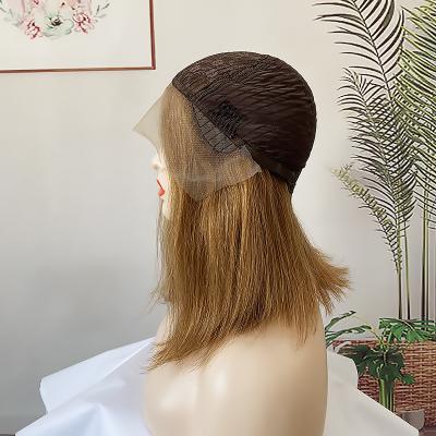 China Seller's Straight 12 One 100% Unprocessed Blonde 14 Lace Front Ombre Hair Wigs 613 Hd Full Inch Virgin Hair Shoulder Length Straight Hair for sale