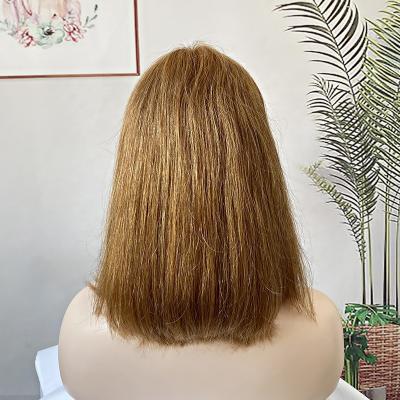 China Wholesale Straight Double Drawn 12 Lace Frontal Wig 100% Unprocessed Blonde Ombre 613 Hd Virgin Human Hair Full Front Wigs For Women for sale