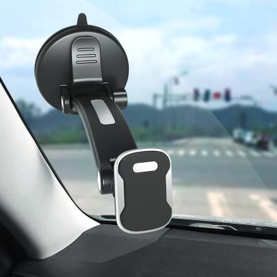 China Universal 360 Adjustable Rotatable Car Phone Mount Stand Holder Magnet Vehicle Dashboard Magnetic Mobile Phone Holder for sale