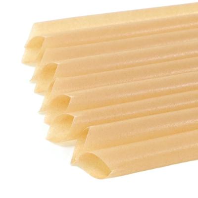 China Disposable 100% Biodegradable Eco-Friendly Bagasse Fashion Sharp Straws for sale