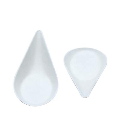 China Sustainable Sugar Cane Small Size Spoon Shape Eco Friendly Biodegradable Disposable Bagasse Mini Soy Sauce Dish for sale