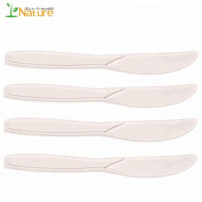 China Disposable Disposable Cornstarch Forks Knives and Spoons Cutlery Set Biodegradable Compostable for sale