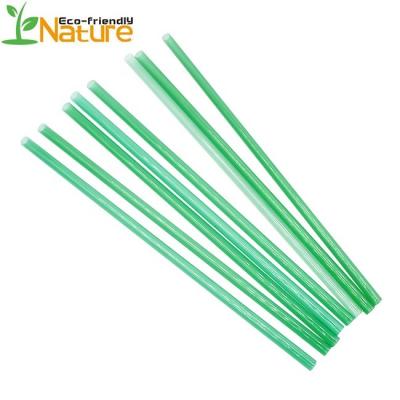 China Disposable Wholesale Price Customized Natural Biodegradable Plastic Straws Pla Straw Eco-friendly for sale