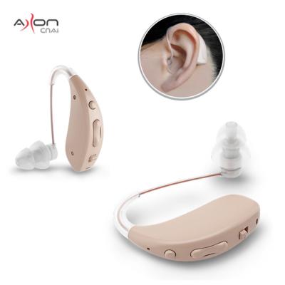 China Modarate Hearing Rechargeable Hearing Amplifier Professional Hearing Aids from AXONCNAI for Severe Hearing Loss A-308 for sale