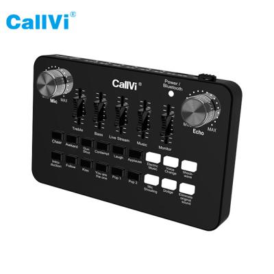 China External Sound Card USB Audio Interface Sound Card For Live Sound Recording Microphone W100 for sale