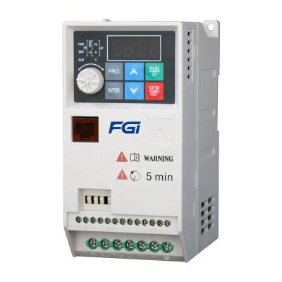 China Motor Speed ​​Control Most Cost Effective FGI 0.75KW to 2.2KW Mini Low VoltageFrequency Inverter FD10M for sale