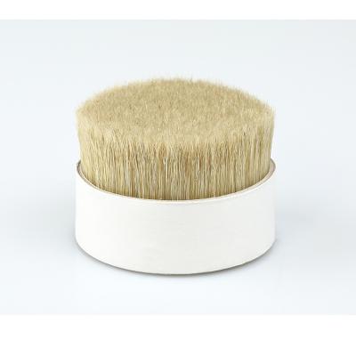 China Paint Brushes Raw Materials White/Black/Grey Pure Pig Hair Bristles for Paint Brushes for sale