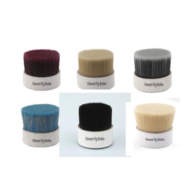 China Paint Brushes Physical Tapered Synthetic Filament Pig Bristles For Oil Painting Brush Filament, Paint Brush Filament for sale