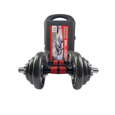 China Dumbbell Universal Wholesale New Design Popular Color Cement Kettlebell For Fitness Training Dumbbell for sale