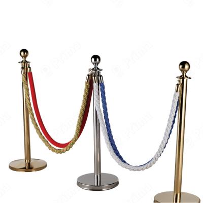 China Collapsible Crowd Control Barrier Mail 201 Stainless Steel Queue Barrier Queue Posts for sale