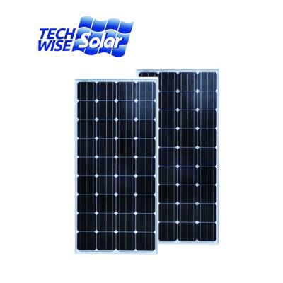 China Chinese Techwise Solar Panels for Sale High Quality Home Use Solar Panel 150w 200w Solar Panel 156.75mm for sale