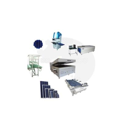 China Small Industrial Production Line 1 MW Solar PV Assembly Machinery For Solar Panel (Ticket Maker) for sale