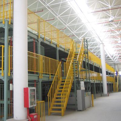 China Mezanino Multi-Nível de Malha para Cargas Pesadas, Mezanino para Estantes de Armazém à venda