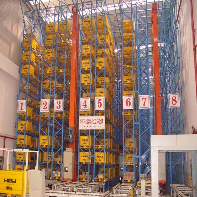 China Geautomatiseerd ASRS magazijnsysteem, magazijnsysteem voor automatische opslag en terugvordering Te koop