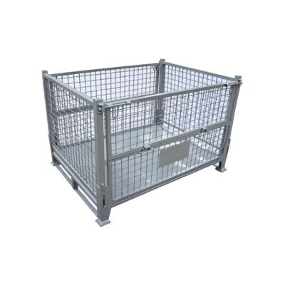Cina Contenitori di filo pieghevole contenitori di rete di filo portatile per lo stoccaggio dei carichi in magazzino in vendita
