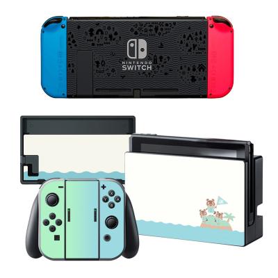 China Screen Waterproof Skin Vinyl Protector Animal Stickers For Nintendo Switch NS Console With Controller And Stand Holder Skins for sale