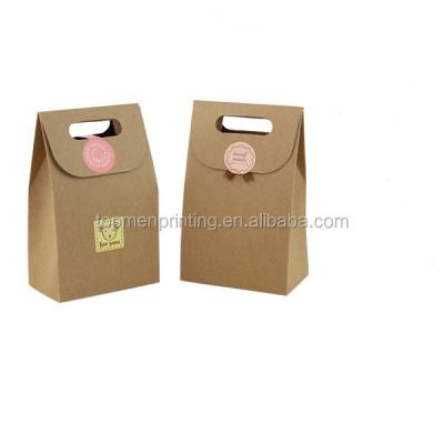 China paper & Simple Cardboard Sticker Cute Closure Food Packaging Paper Box for sale