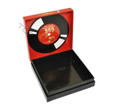 China Handmade Chipboard Music CD/DVD Gift Box for sale