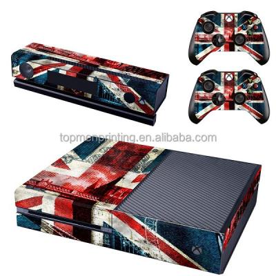 China Classic Mysterious British Flag Design Totem Protective Skin Sticker for Xbox One, Vinyl Sticker for Game Console from China Supplier for sale