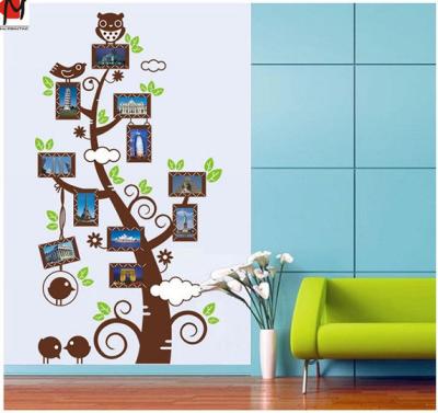 China New Photo Wall Stickers Tree Background Wall Stickers Removable Memory Tree Stickers Background for sale