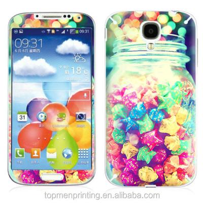 China Various Colored Wish Bottle For Samsung Vinyl Sticker For Mobile Phone for sale