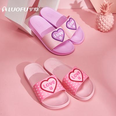 China luofu light 2021 new arrival environmental EVA kids slippers children beach casual indoor and outdoor sandals slippers shose for sale