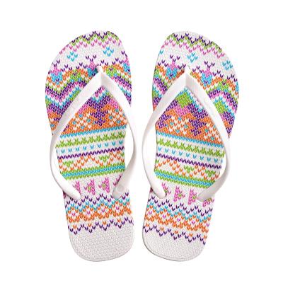 China Fashion trend luofu pvc flip flops flip flops summer beach flip flops comfortable quick dry casual antiskid outdoor flat ladies for sale