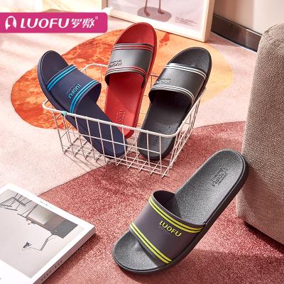 China CUSHIONING Custom Made 2021 LUOFU Eva Men Slipper Slippers Sandals Slides for sale