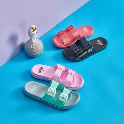 China CUSHIONING luofu wholesale women slippers 2021 summer high quality cheap outdoor women new EVA sandals slides sandals for sale