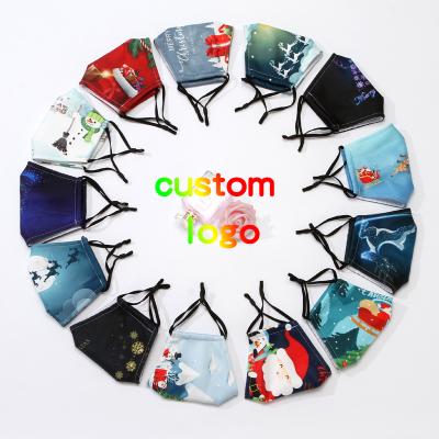 China Other stock wholesale custom printed washable designer party face maskes with fashion maskes patterns cotton adjustable maskes for sale